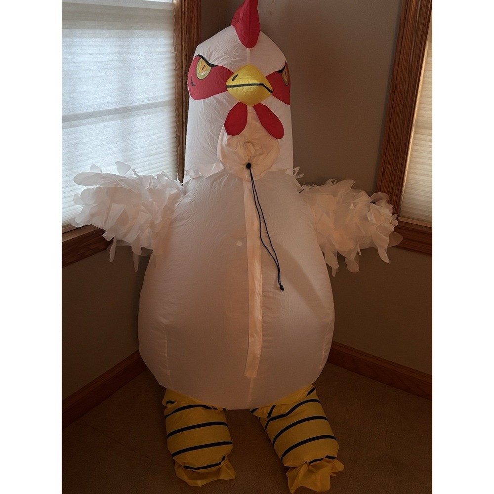 Inflatable Chicken Costume for Adult Halloween Cosplay